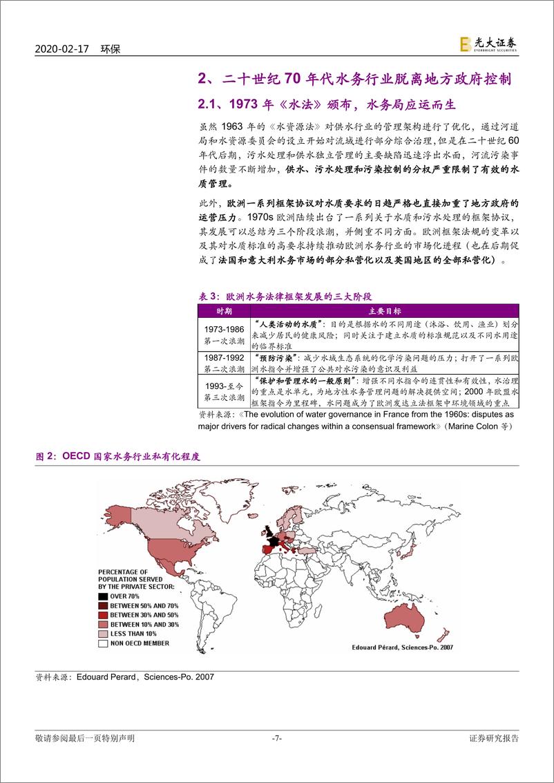 《光大证券-环保行业国际环保巨头系列报告之十三_英国水务_全面实现私有化的利与弊》 - 第7页预览图