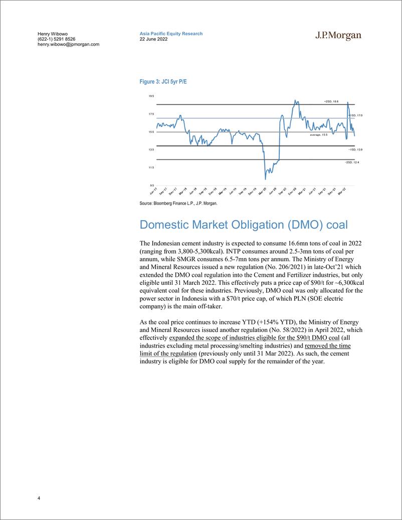 《J.P.摩根-亚太地区水泥行业-印度尼西亚水泥：盈利能见度提高，价值显现；对SMGR和INTP保持OW-2022.6.22-21页》 - 第5页预览图