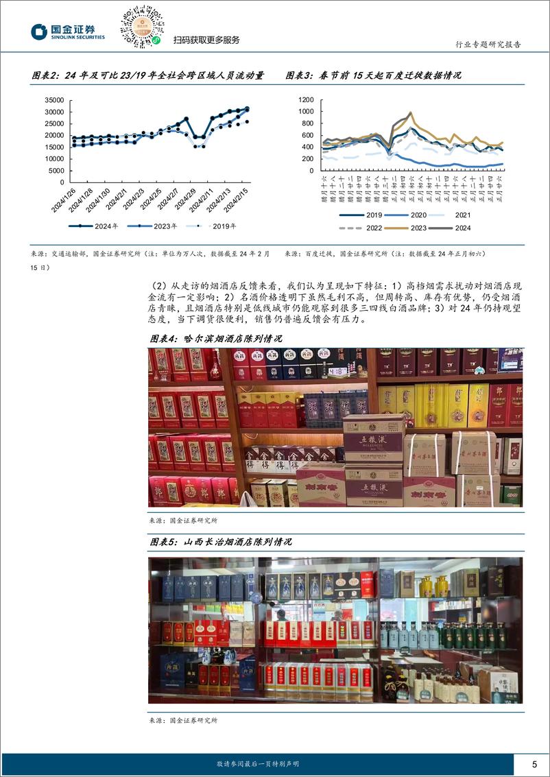 《食品饮料行业研究：春节调研反馈：动销回暖，分化延续-20240217-国金证券-17页》 - 第5页预览图