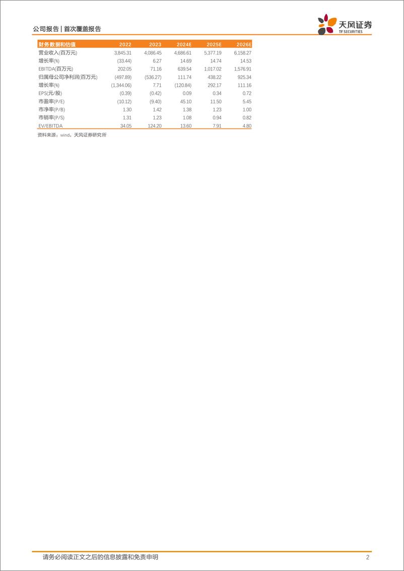 《西藏天路(600326)世界屋脊水泥龙头，需求弹性值得期待-240612-天风证券-33页》 - 第2页预览图