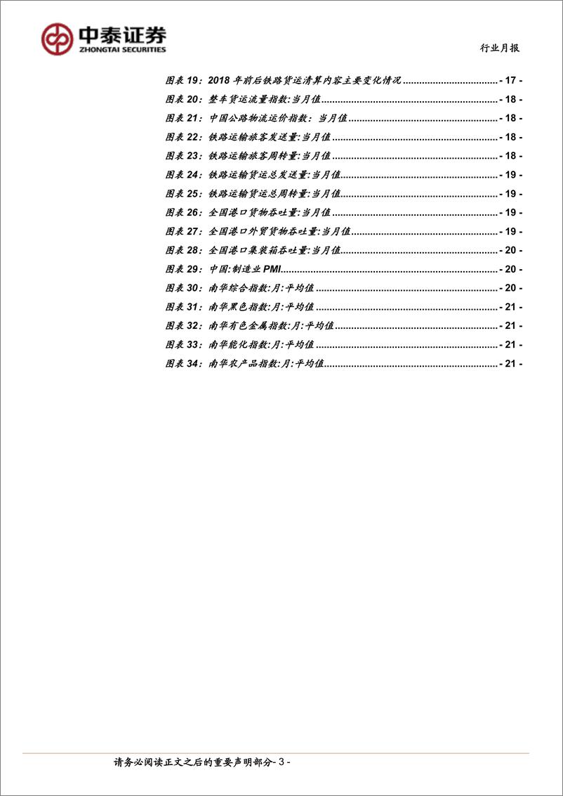 《交通运输(公铁港链)行业公铁港链10月投资策略：政策红利提振市场信心，优质标的开启价值重估-241005-中泰证券-23页》 - 第3页预览图
