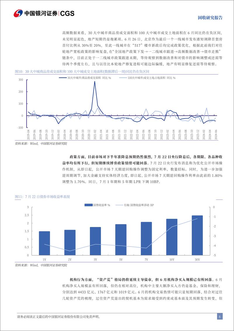 《固收研究报告：三中全会延续化债要求，债市短期或有震荡-240722-银河证券-14页》 - 第8页预览图