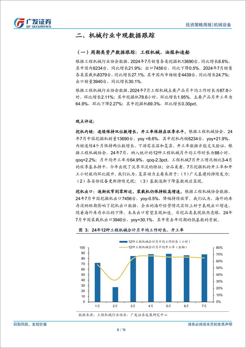 《机械设备行业：关注政策天平走向，内需资产积蓄力量-240813-广发证券-19页》 - 第8页预览图