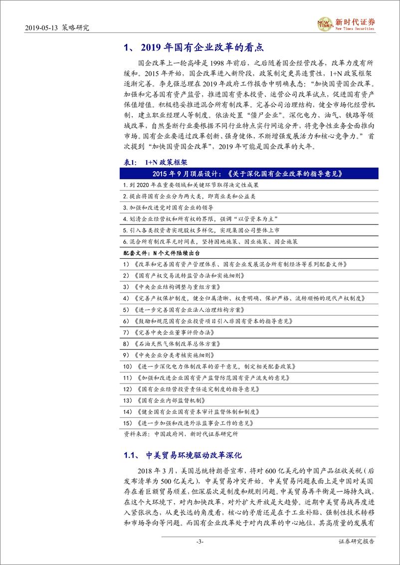 《国企改革专题：2019年的看点-20190513-新时代证券-10页》 - 第4页预览图