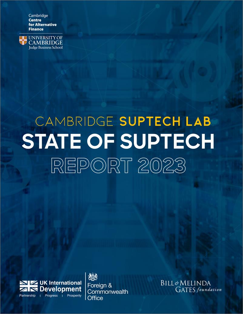 《Cambridge：2023 年监管科技现状报告（英）-164页》 - 第1页预览图