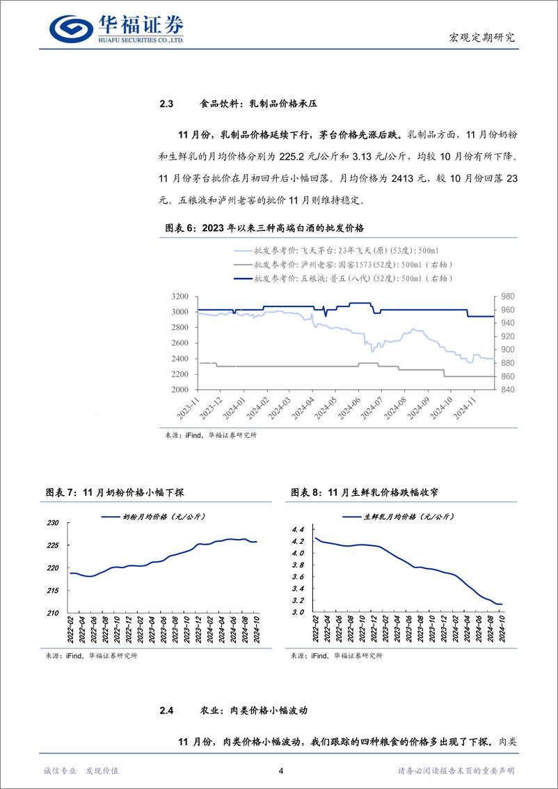 《行业比较专刊：下游消费延续复苏，中游行业景气回升-241204-华福证券-20页》 - 第7页预览图