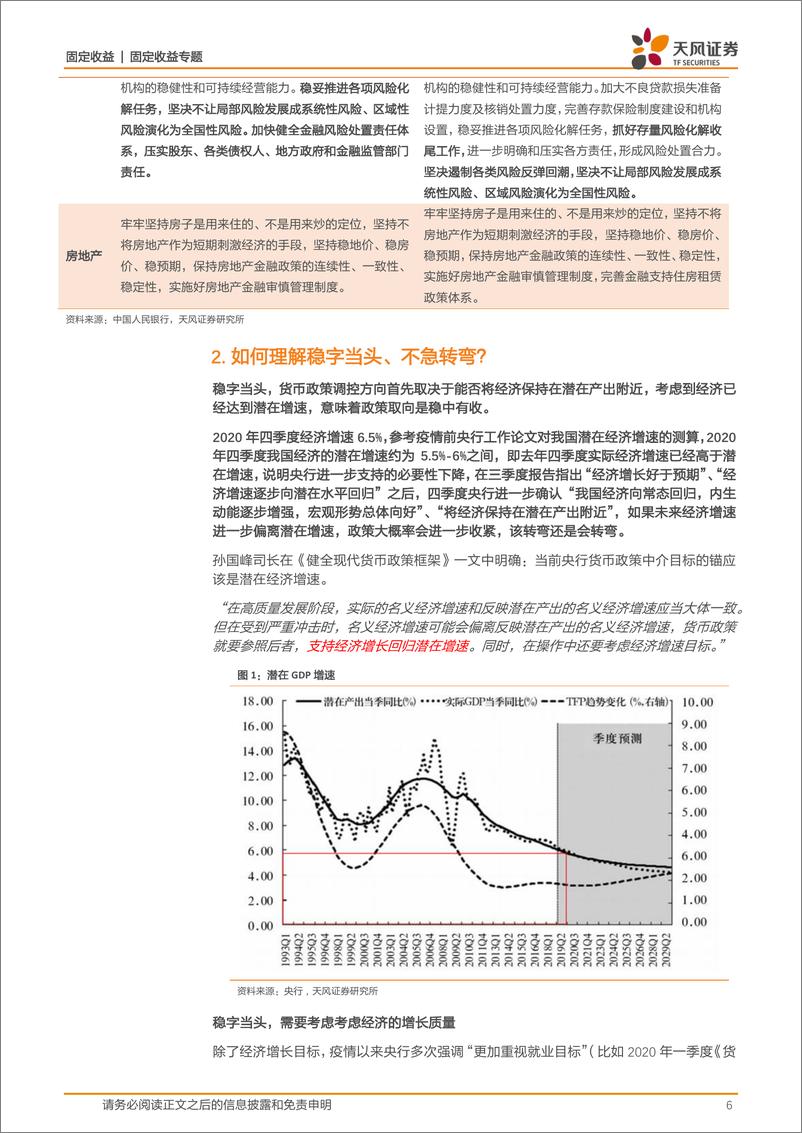 2020年四季度《货币政策执行报告》点评：央行还是有一颗收的心-20210210-天风证券-17页 - 第6页预览图