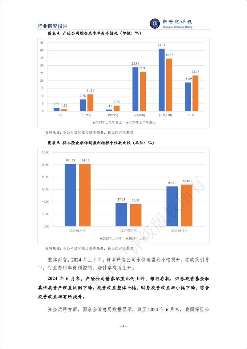 《2024年上半年财产保险行业信用观察-14页》 - 第4页预览图