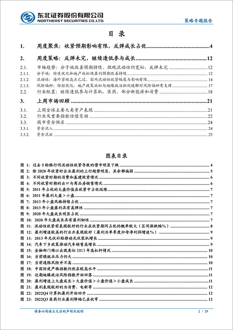 《策略专题报告：反弹未完，成长占优-20221120-东北证券-29页》 - 第3页预览图