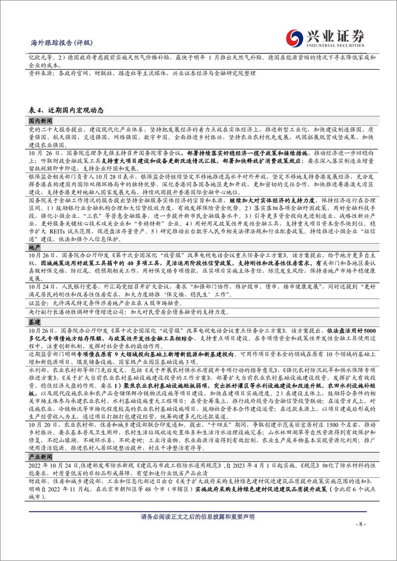 《原材料行业11月投资半月报（上）：基建提速，需求底部抬升》 - 第8页预览图