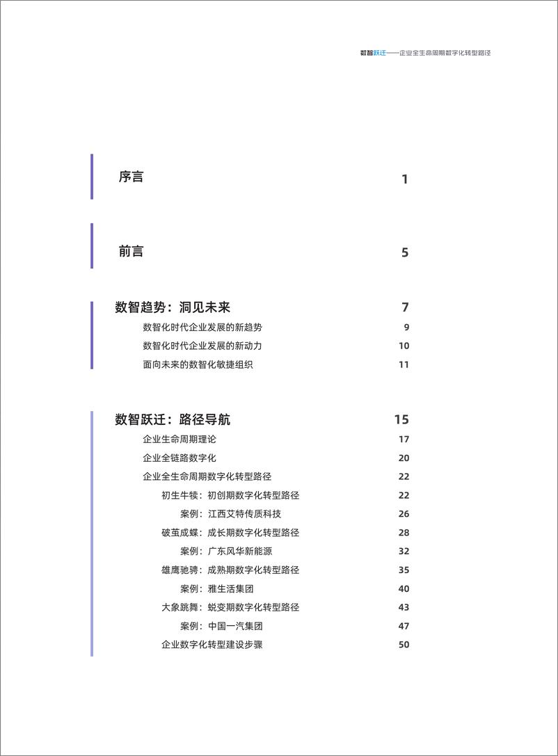 《数智跃迁-企业全生命周期数字化转型路径-单页版-54页》 - 第4页预览图