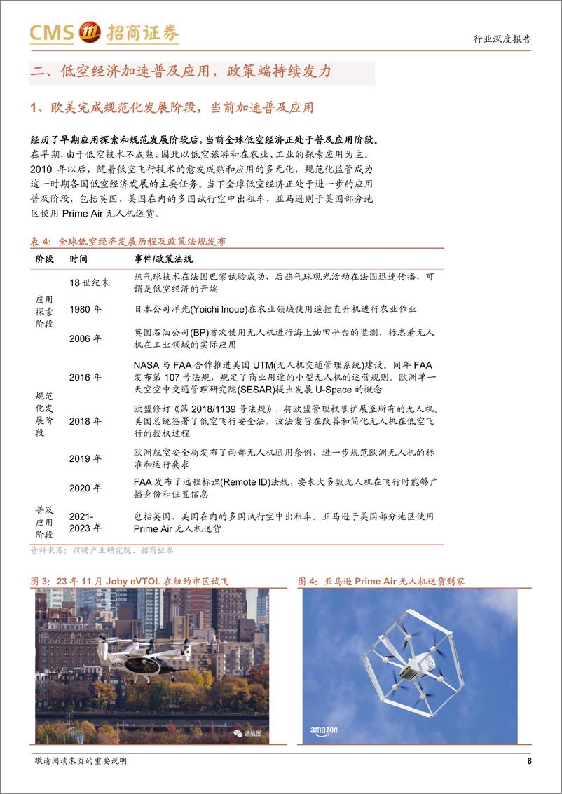 《飞行汽车专题报告：低空经济浪潮将至，重视飞行汽车投资机遇》 - 第8页预览图