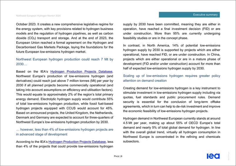 《2024年西北欧氢监测报告》 - 第6页预览图