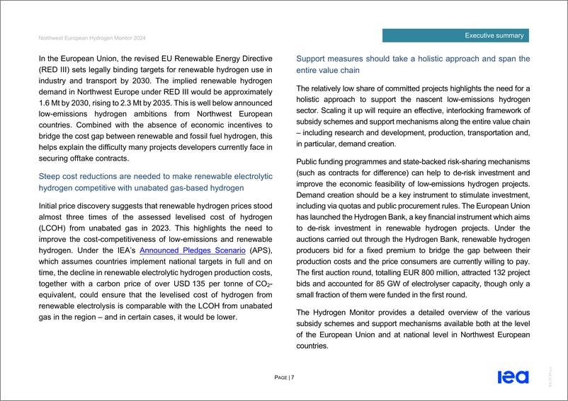 《2024年西北欧氢监测报告》 - 第7页预览图