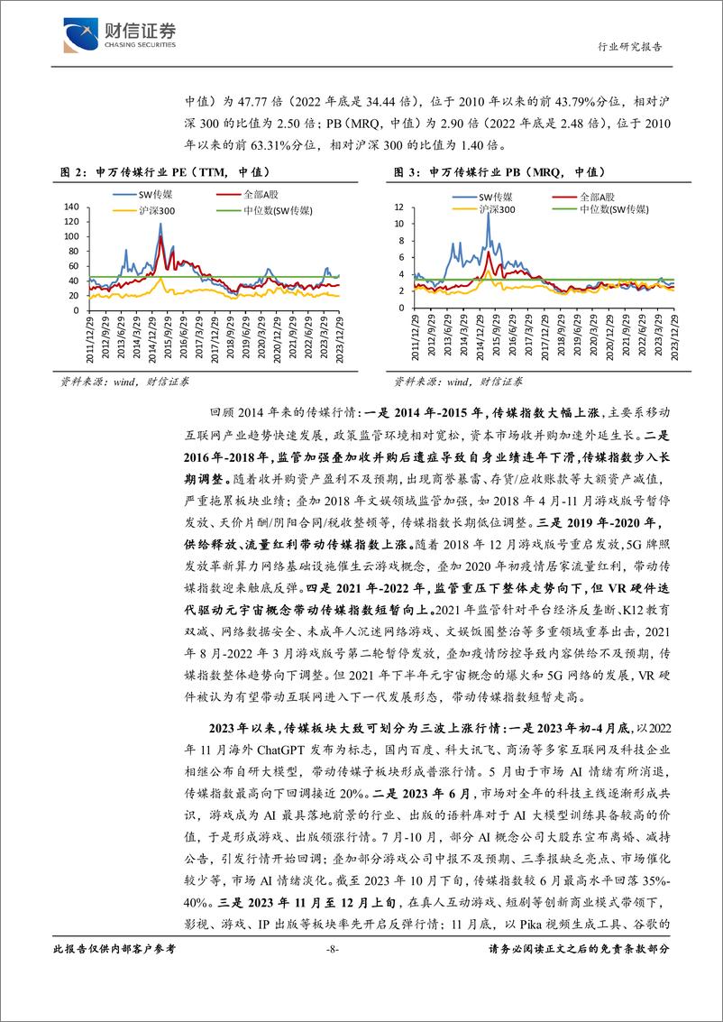 《传媒：内容提质与技术创新，期待2024年AI应用落地》 - 第8页预览图