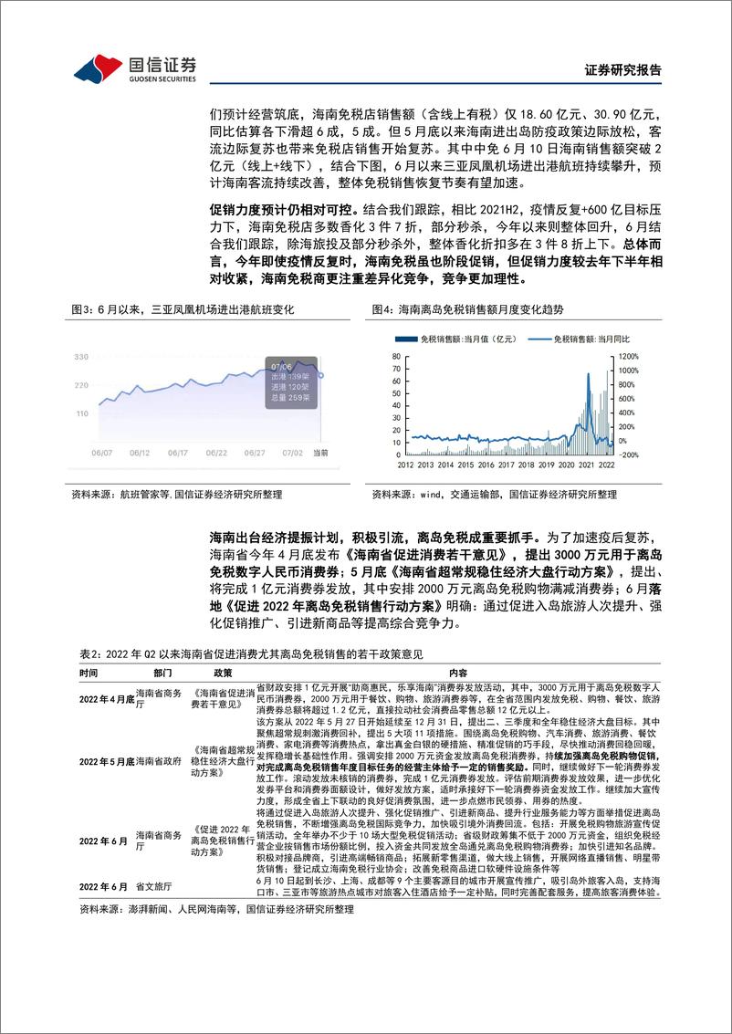 《社会服务行业7月投资策略暨中报前瞻：鼓励出游信号明显，暑期行情有望升温-20220710-国信证券-20页》 - 第8页预览图