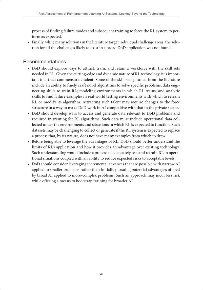 《Rand兰德：2024强化学习人工智能系统的风险评估报告》 - 第8页预览图