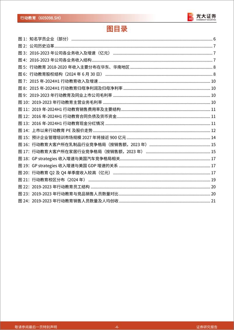 《行动教育(605098)投资价值分析报告：管理培训先锋，“大客户”战略点燃增长新引擎-240818-光大证券-30页》 - 第4页预览图