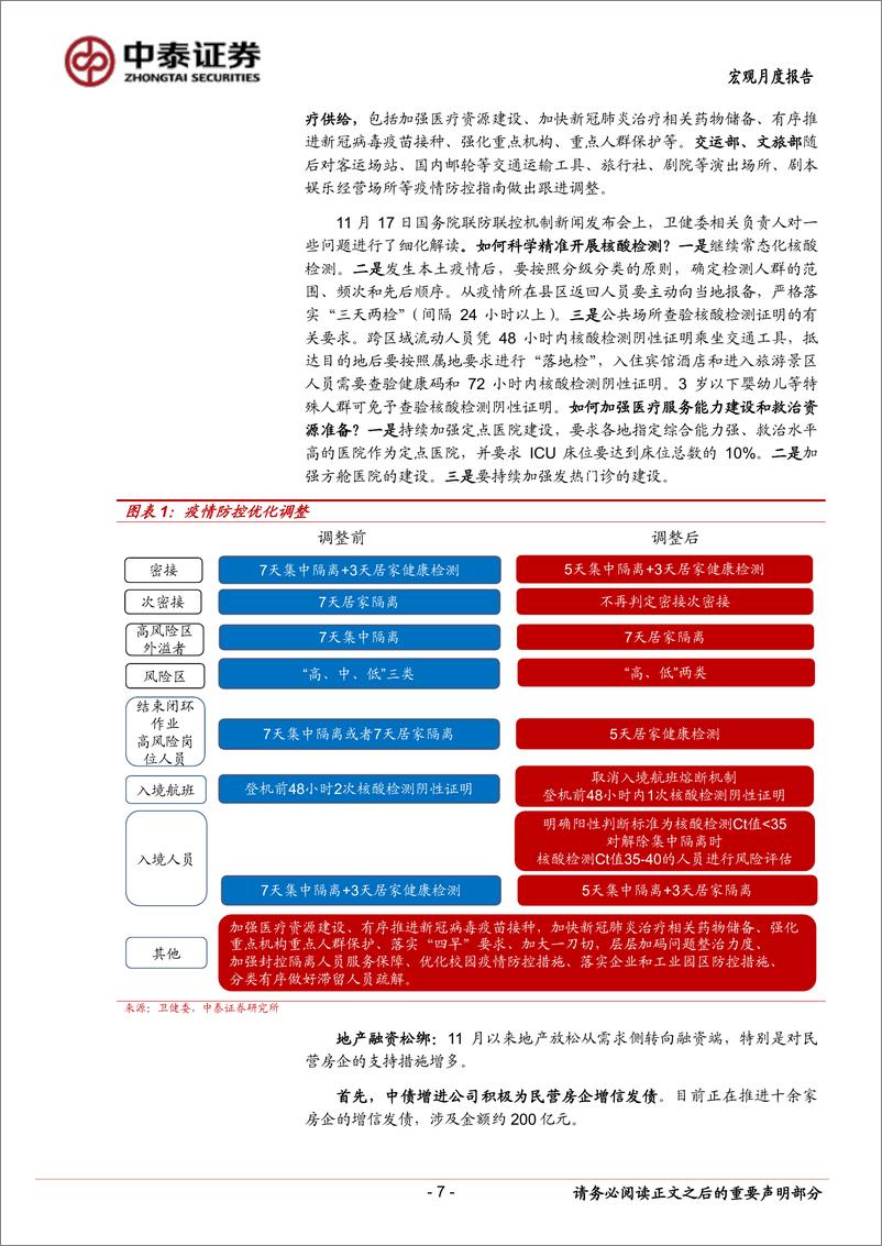 《10月宏观月报：国内经济修复遇波折，美联储鸽声渐起-20221120-中泰证券-34页》 - 第8页预览图