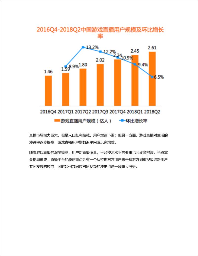 《新一轮洗牌后的游戏直播平台：斗鱼，虎牙竞品分析报告》 - 第5页预览图