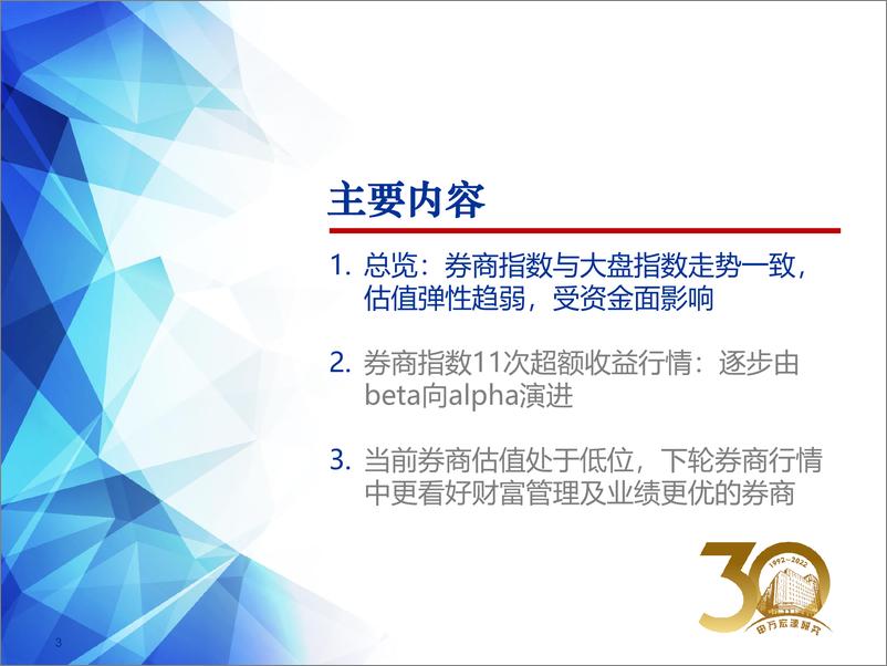 《证券行业券商历轮行情复盘：逐步由Beta向Alpha演进，重视当下布局机会-20220606-申万宏源-46页》 - 第4页预览图