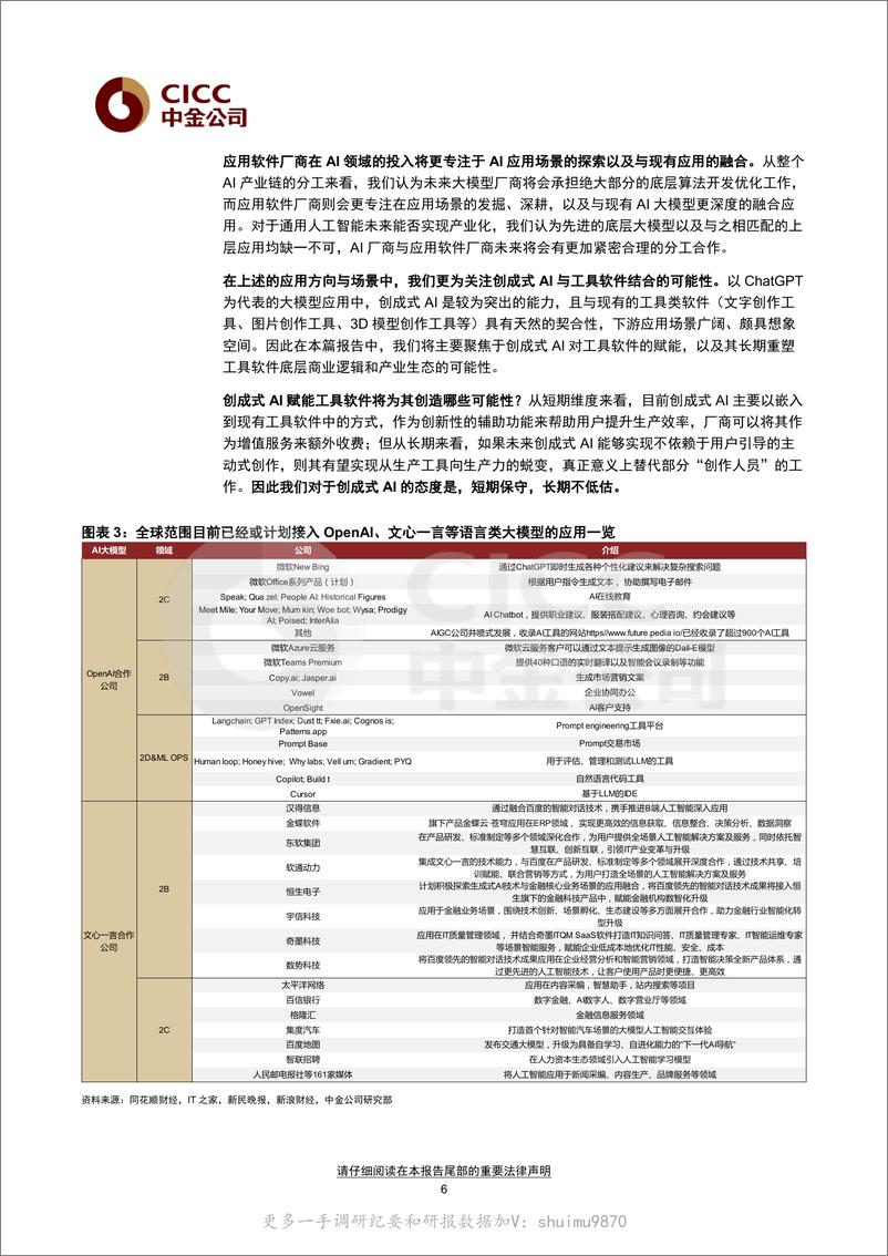 《人工智能十年展望（六）：ChatGPT兴起，创成式AI能否重塑工具软件底层逻辑？》 - 第6页预览图