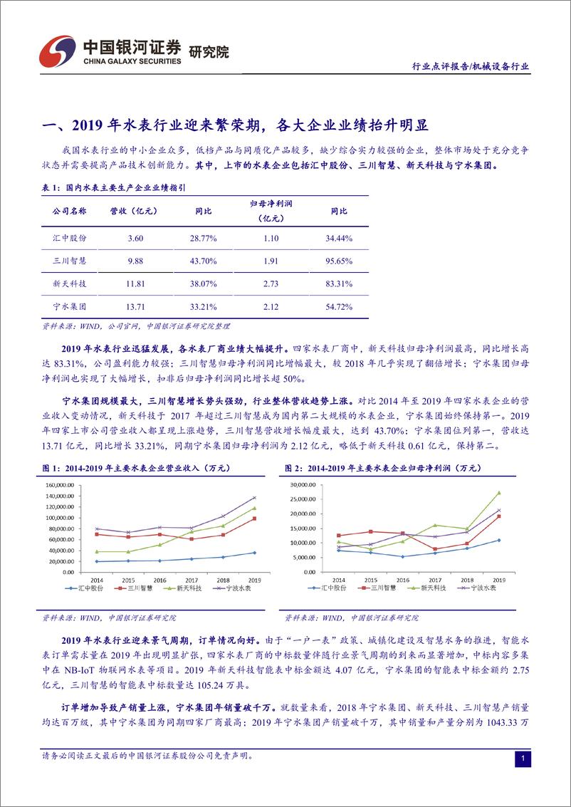 《机械设备行业：智能水表行业快速扩张，2020年招标采购稳步推进-20200422-银河证券-10页(1)》 - 第3页预览图