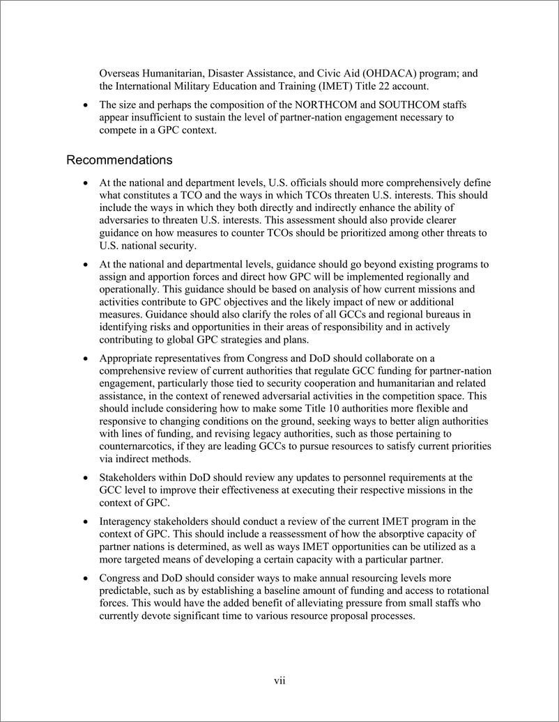 《兰德-在该地区敌对活动的背景下，美国为拉丁美洲和加勒比地区的国家安全利益提供资源（英）-2022.4-207页》 - 第7页预览图