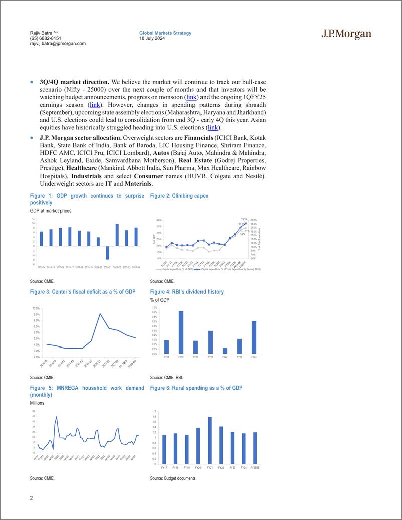 《JPMorgan-India Equity Strategy A budget for all-109288310》 - 第2页预览图