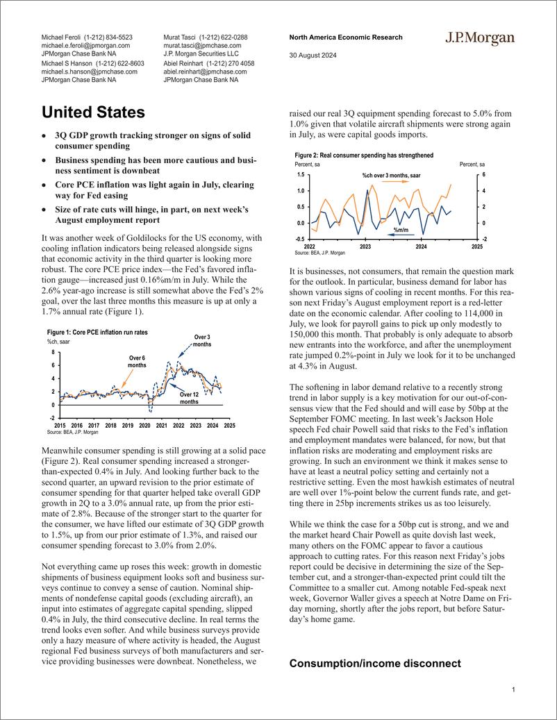 《JPMorgan Econ  FI-United States-110099047》 - 第1页预览图