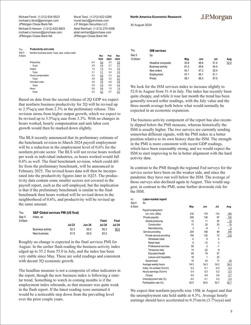 《JPMorgan Econ  FI-United States-110099047》 - 第5页预览图