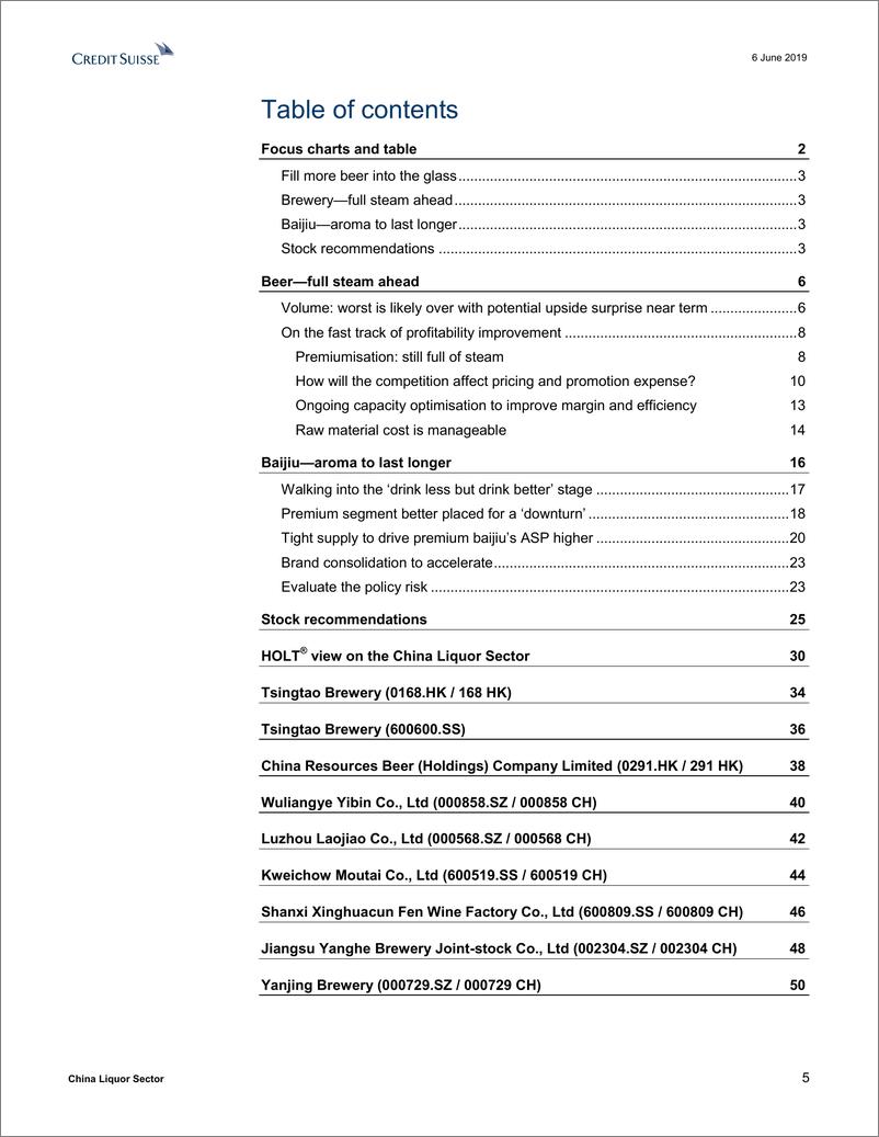 《瑞信-中国啤酒行业报告：啤酒将比白酒更受青睐-2019.6.6-59页》 - 第6页预览图