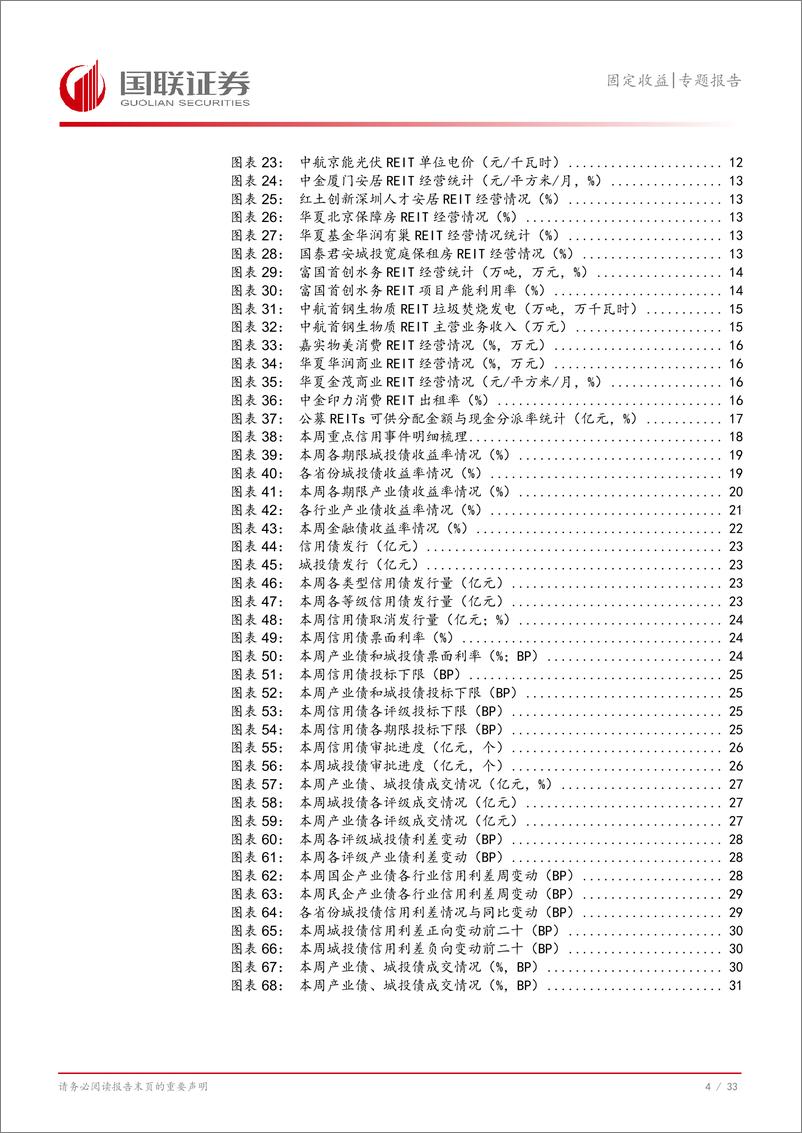 《固定收益专题报告：REITs强势表现下的二季报盘点-240813-国联证券-34页》 - 第5页预览图