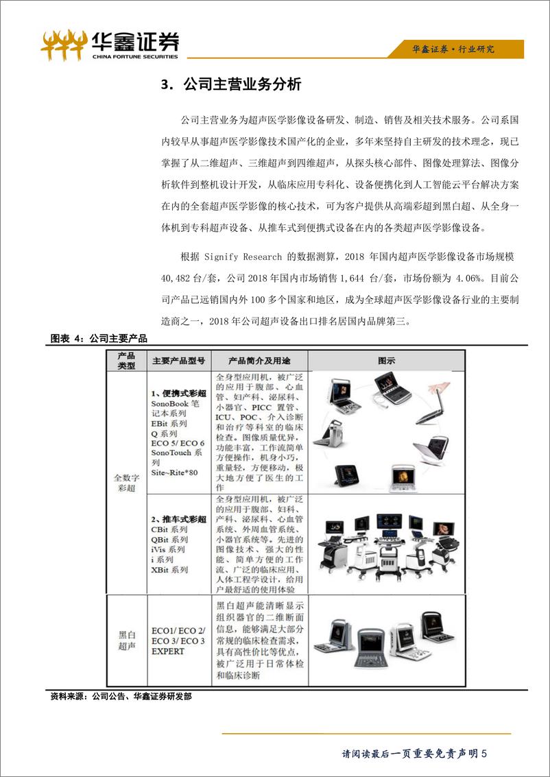 《医药生物行业科创板医药生物系列之二十二：祥生医疗-20190627-华鑫证券-11页》 - 第6页预览图