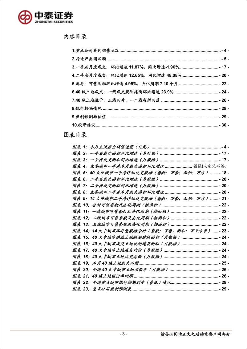 《房地产行业月报：末月平稳收官，政策整体稳中有松-20200110-中泰证券-31页》 - 第4页预览图