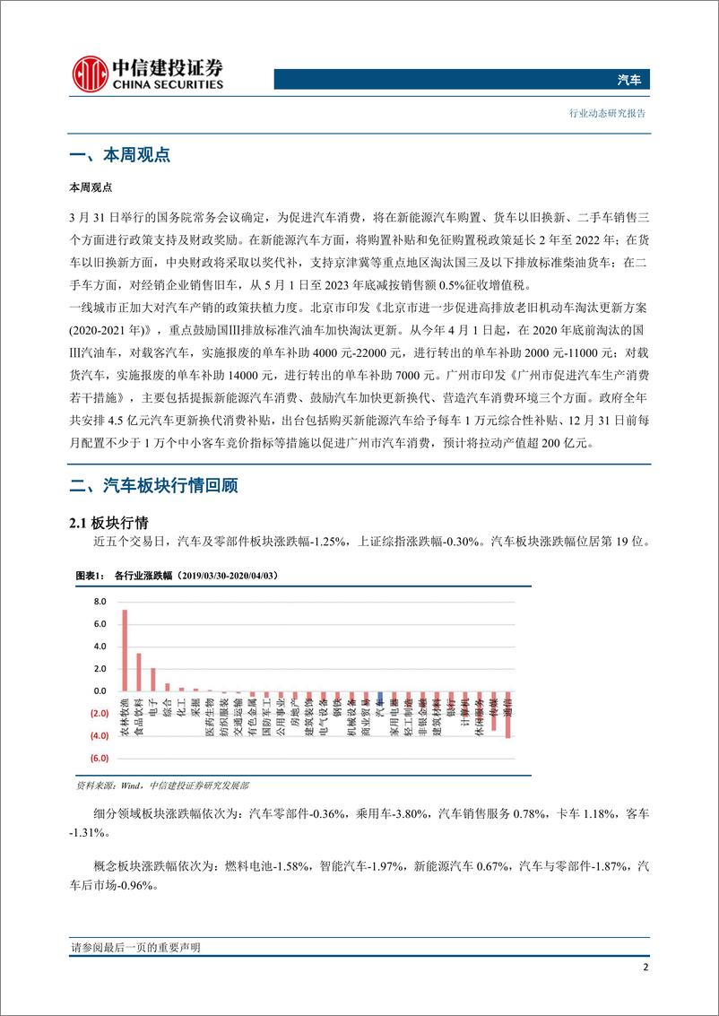 《汽车行业动态：国常会三大政策促进汽车消费，新能源补贴延长至2022年-20200408-中信建投-13页》 - 第4页预览图