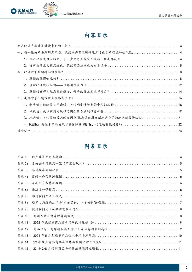 《固定收益深度研究：地产收储去库政策对债市影响几何？-240628-国金证券-25页》 - 第2页预览图