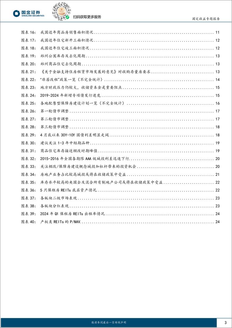 《固定收益深度研究：地产收储去库政策对债市影响几何？-240628-国金证券-25页》 - 第3页预览图