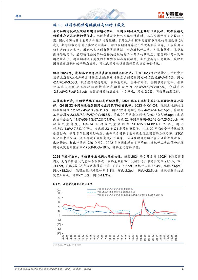 《建材专题研究：重识建材之四：实物量框架复盘》 - 第4页预览图