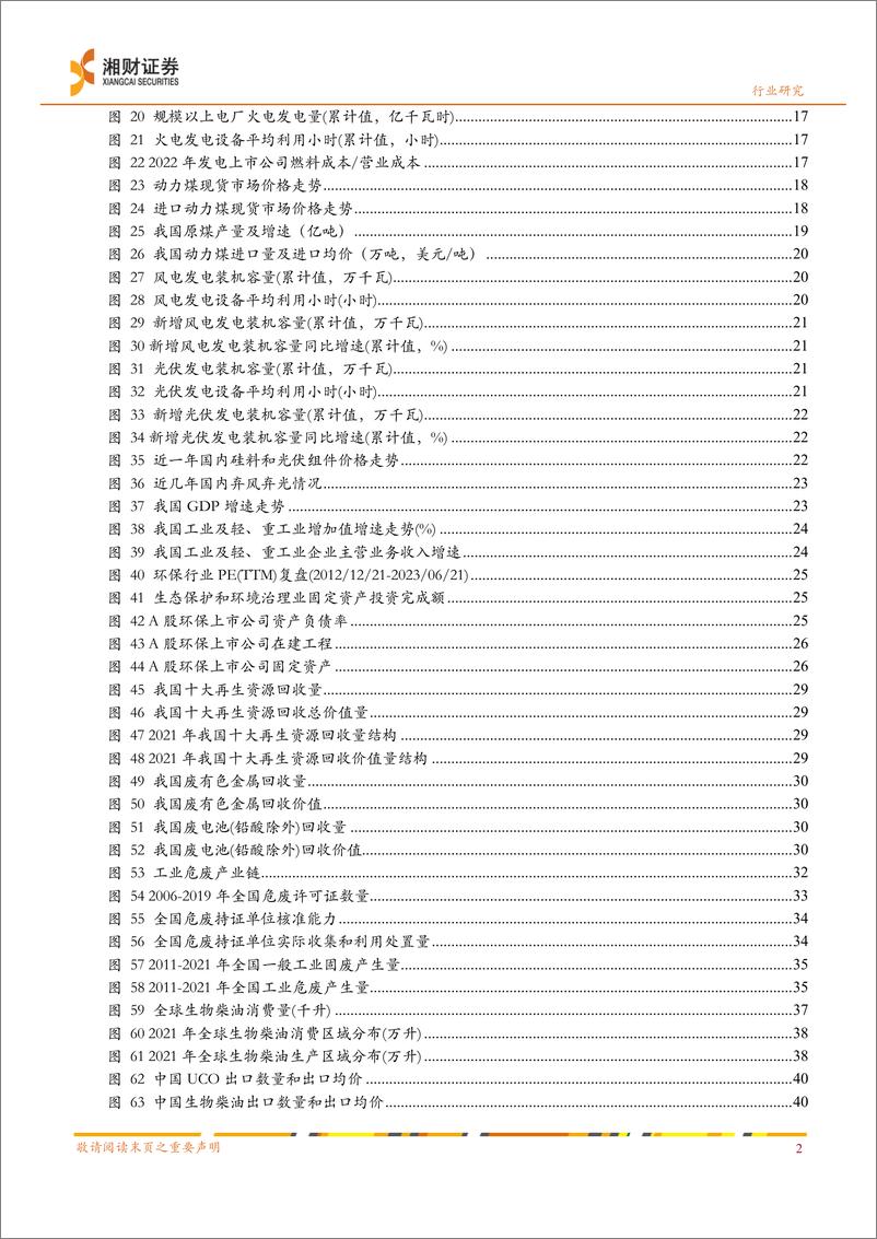 《环保及公用事业行业2023年中期策略：立足双碳，关注电力转型与资源循环-20230627-湘财证券-43页》 - 第5页预览图