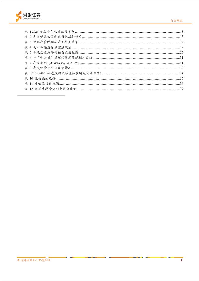 《环保及公用事业行业2023年中期策略：立足双碳，关注电力转型与资源循环-20230627-湘财证券-43页》 - 第6页预览图