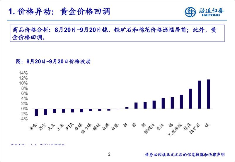 《海通资源品9月月报-20190924-海通证券-21页》 - 第3页预览图