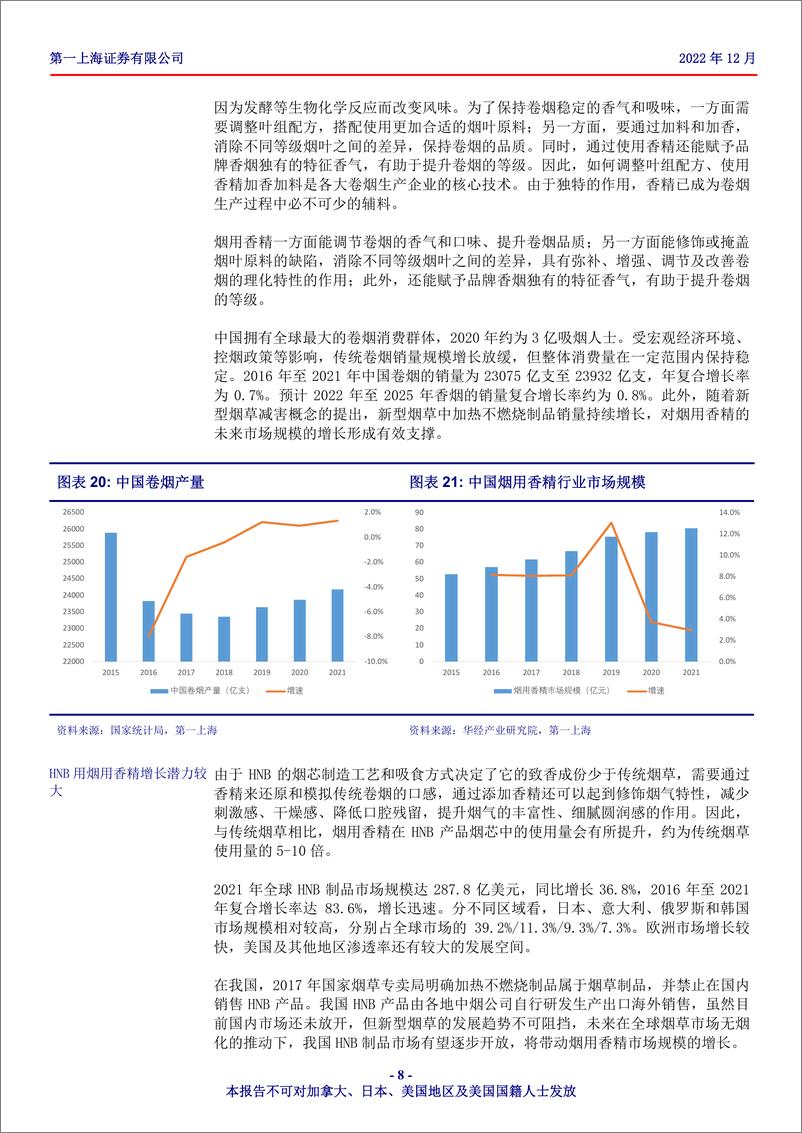 《香精香料行业龙头企业，第二增长曲线电子烟业务发展迅猛》 - 第8页预览图