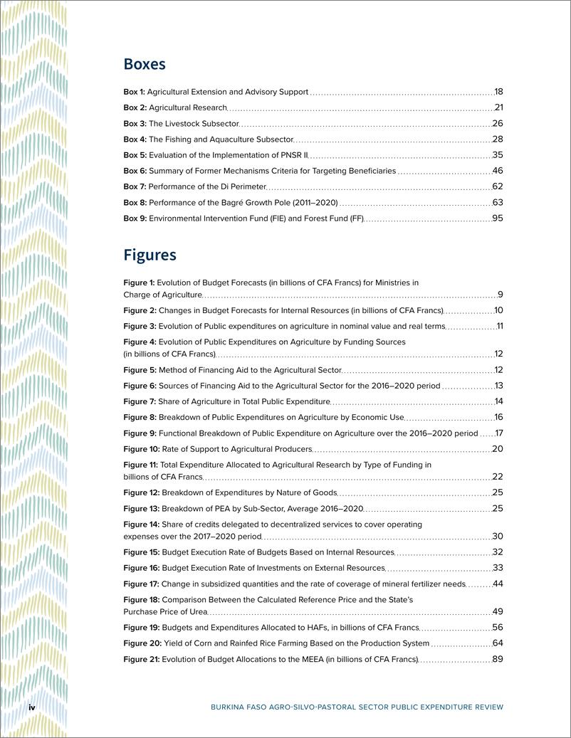 《世界银行-布基纳法索-农牧业公共支出审查（英）-2024.4-144页》 - 第4页预览图