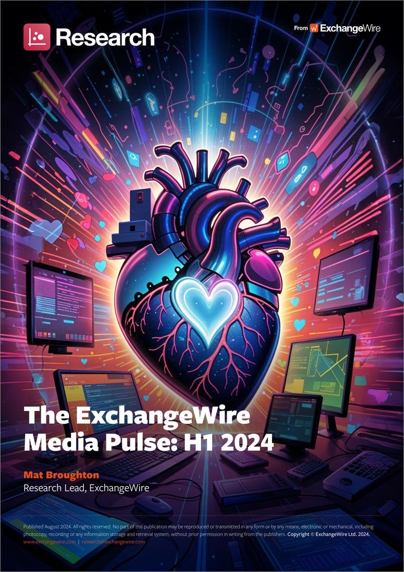 《ExchangeWire_2024年全球上半年传媒行业动向报告_英文版_》 - 第1页预览图