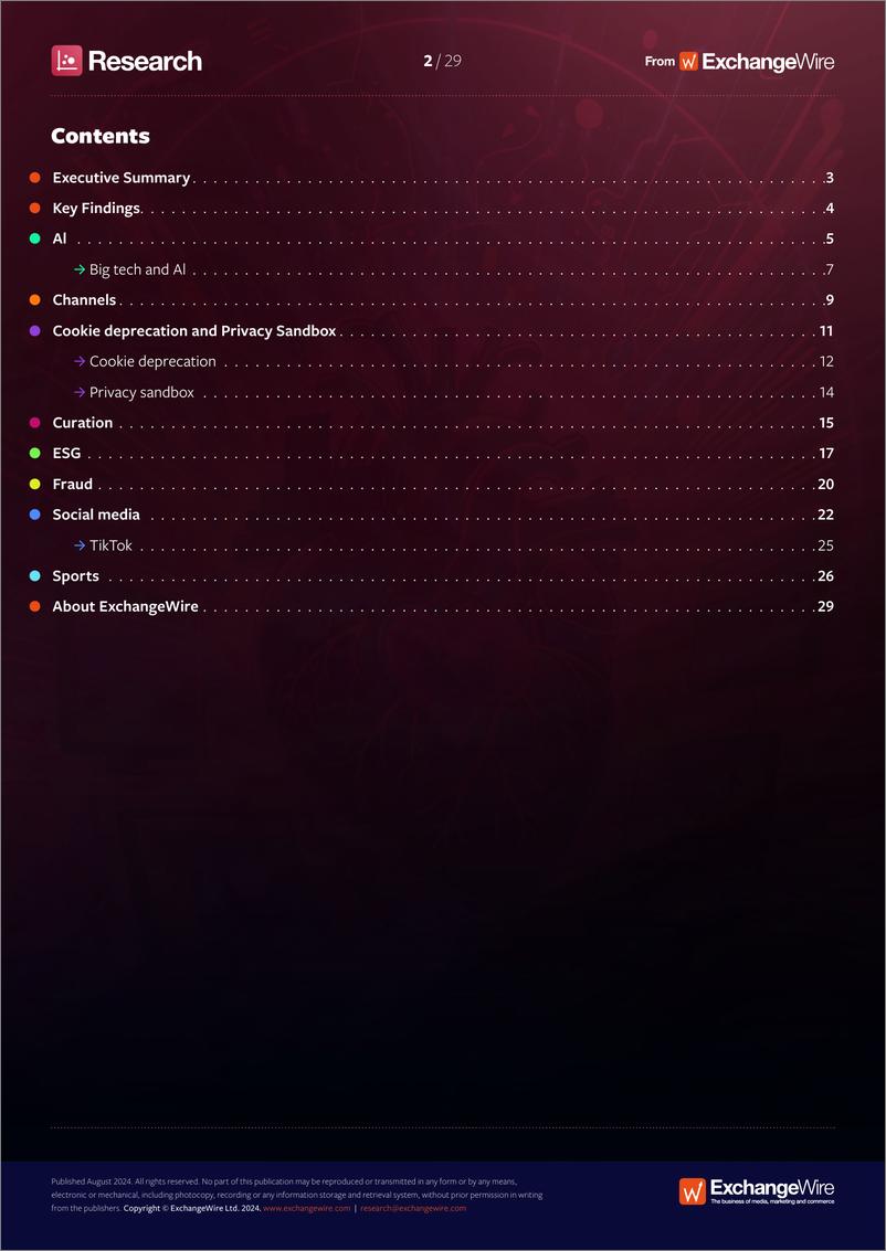 《ExchangeWire_2024年全球上半年传媒行业动向报告_英文版_》 - 第2页预览图