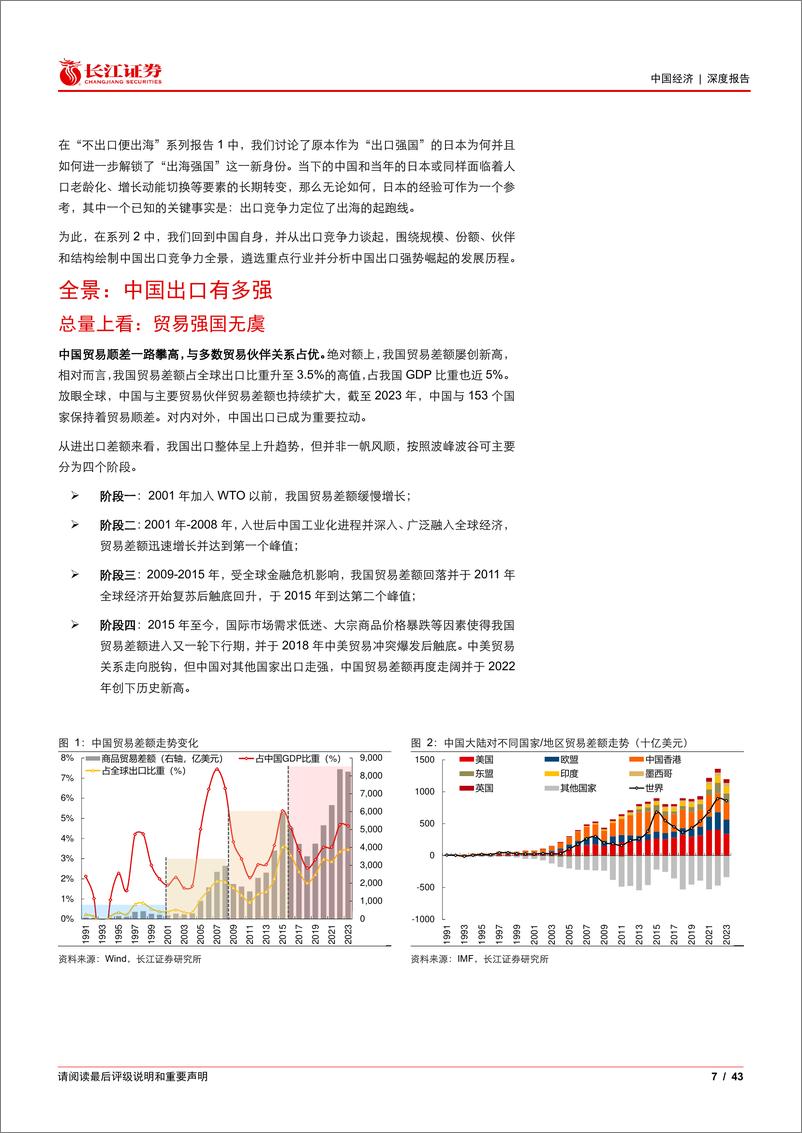 《不出口便出海系列2：中企出海起跑线，出口竞争力-240804-长江证券-43页》 - 第7页预览图