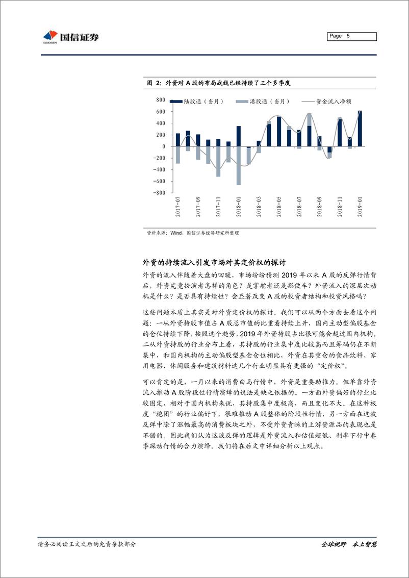 《外资定价权专题研究之一：外资流入的驱动因素、持仓特征与定价权分析-20190215-国信证券-20页》 - 第6页预览图