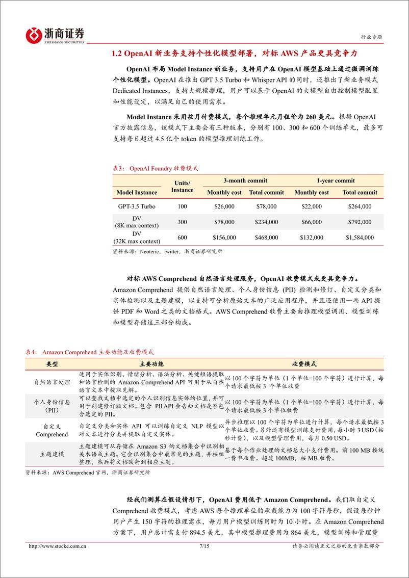 《计算机行业专题报告：AI应用成本快速下降，MaaS模式下商用空间有望打开-20230313-浙商证券-15页》 - 第8页预览图