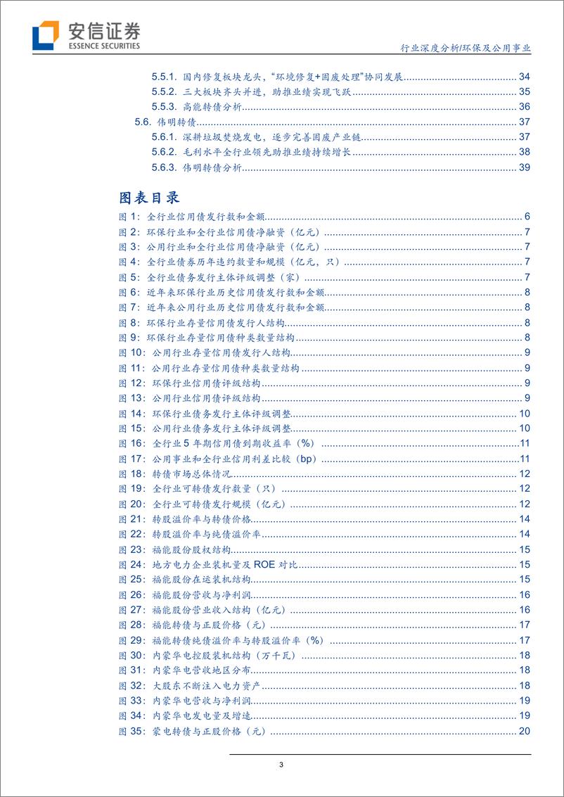 《环保及公用事业：环保公用板块的可转债投资机会-20190806-安信证券-42页》 - 第4页预览图